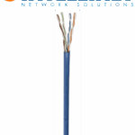 INTELLINET - 362344 - Bobina de cable UTP Cat5E CCA, Sólida, 305 m, PYME / U/UTP, 305 m, 24 AWG, Azul