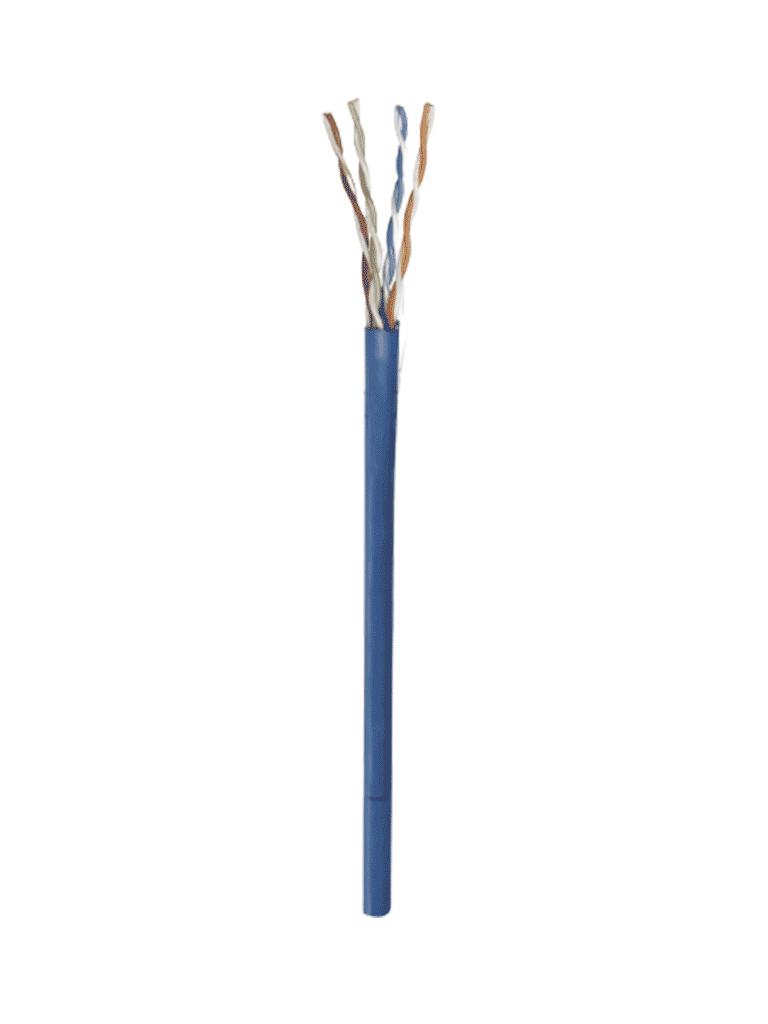 INTELLINET 705059 Bobina de Cable UTP Cat6, Sólida, 100% cobre Cable UTP, Filamento sólido, 23 AWG, 100% cobre, clasificación CM, 305 m, Azul - Image 2