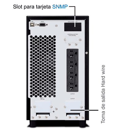 CDP UPO11-3 - UPS online 3000VA / 2700W / 4 Terminales de salida / Baterías 12V a 9AH X 6 / Respaldo 5min a carga completa / Requiere clavija o adaptador NEMA 5-20R - Image 5