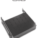 SAXXON 70033501- Charola para gabinete/ Deslizable para teclado/ Color negro/ Medidas 44.0 cm de ancho x 35.0 cm de profundidad 1UR