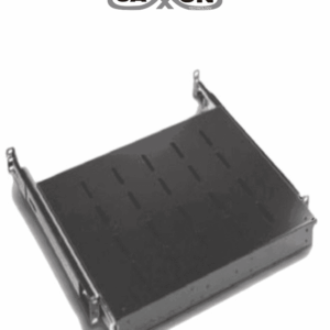 SAXXON 70033501- Charola para gabinete/ Deslizable para teclado/ Color negro/ Medidas 44.0 cm de ancho x 35.0 cm de profundidad 1UR