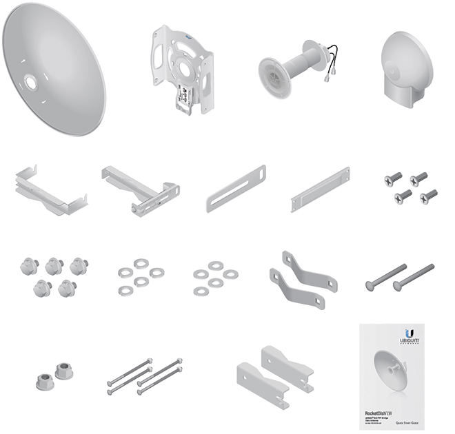UBIQUITI ROCKETDISH RD-5G30-LW - Antena direccional conectorizada para radio, 5.8GHz, ganancia de 30 dBi, MIMO, diseño ligero. - Image 4