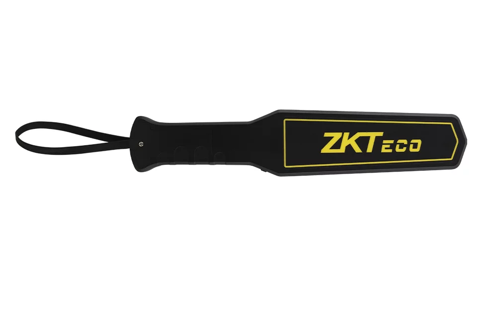 ZKTECO D180 - Detector de metales portátil con alta sensibilidad, indicador visual, alarmas sonora y vibración. Su batería recargable de 9VDC proporciona hasta 40 horas de uso continuo, ideal para aplicaciones de seguridad eficientes y prolongadas. - Image 7
