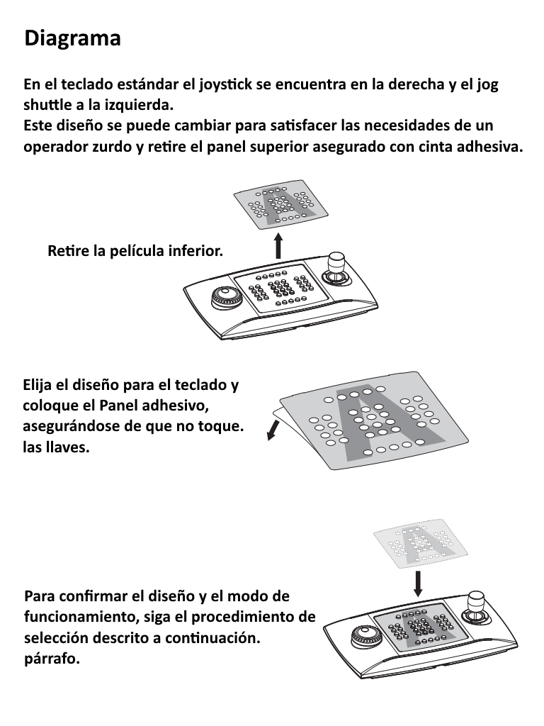 BOSCH V_KBDUXF - Teclado USB universal de CCTV - Image 2