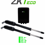 ZKSW400DC - Kit de Pistones de Aluminio Antioxidante, Para Puertas Abatibles de Doble Servicio, Soporta 400 kg por Puerta, Instalación Sencilla sin Soldadura, Accesorios Incluidos, Alimentación 110V