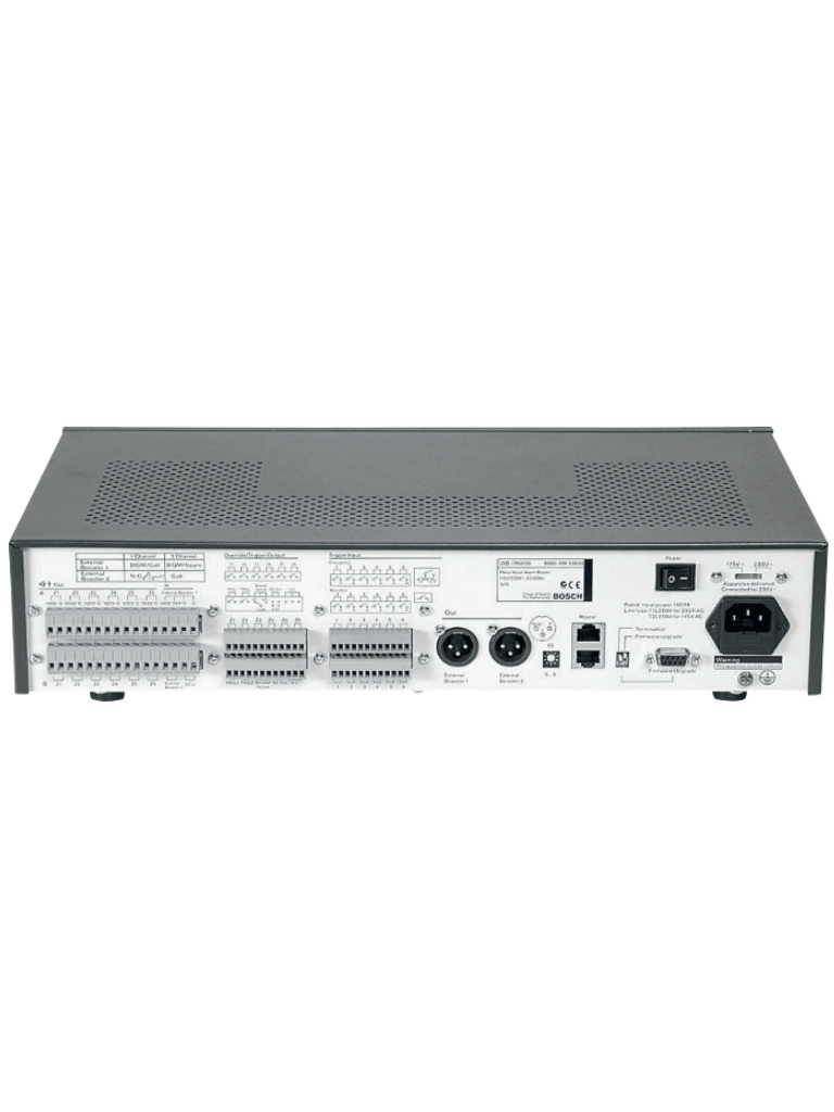 BOSCH M_LBB199200 - ENRUTADOR De alarma por voz plena / Expansion de 6 zonas y 12 contactos de entrada al LBB195600 - Image 4