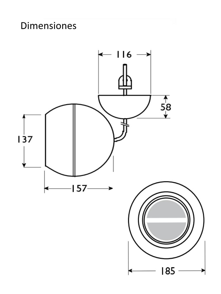 BOSCH M_LBC309515 - Altavoz de Esfera Colgante 10W - Image 2