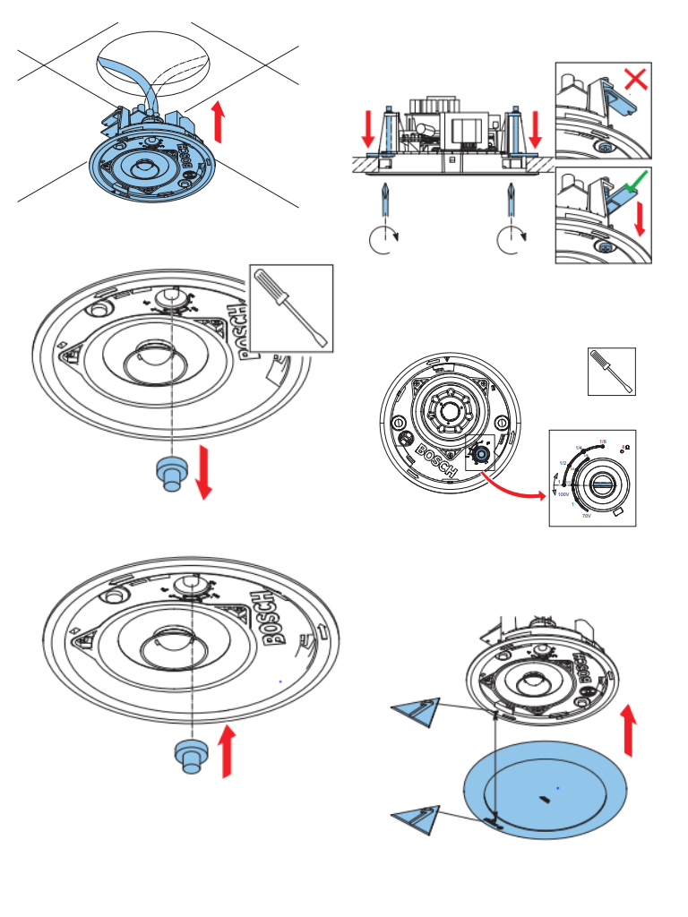 BOSCH M_LC4UC24E- ALTAVOZ DE TECHO 24W/ REJILLAS DE ABS/ COLOR BLANCO - Image 3
