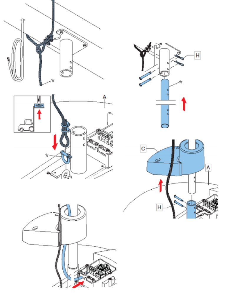 BOSCH M_LM1MSB1- CONJUNTO DE ADAPTADOR DE SOPORTE SUSPENSION METALICO - Image 4