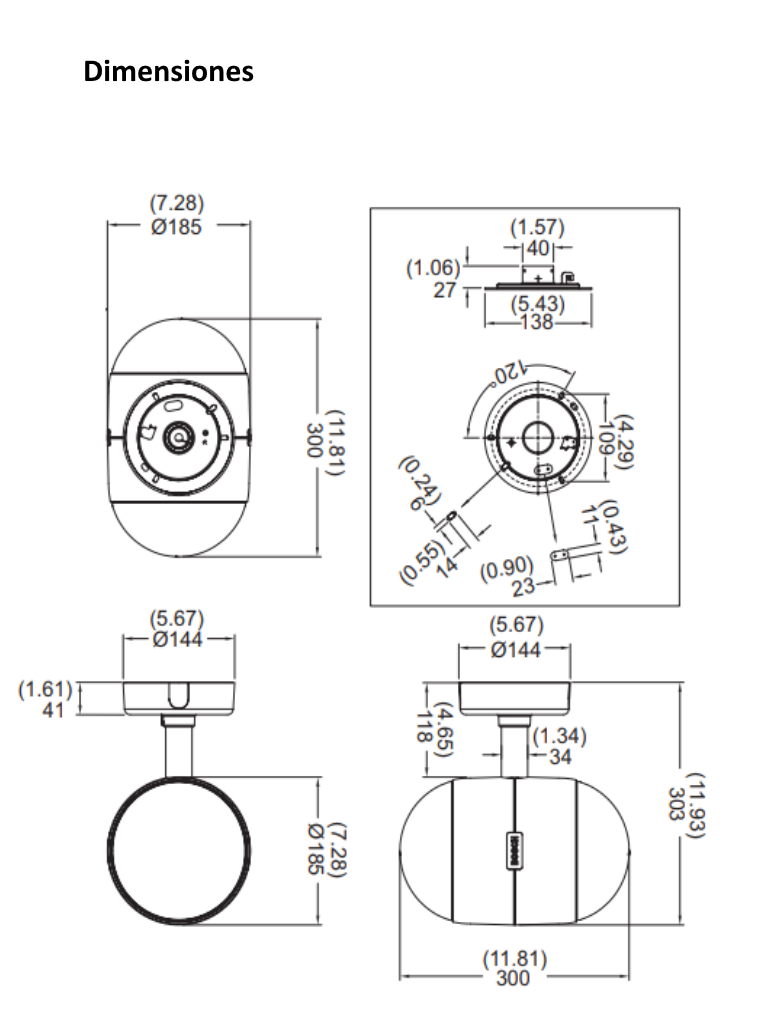 BOSCH M_LP1BC10E1US- ALTAVOZ 10W/ PROYECTOR DE SONIDO BIDIRECCIONAL - Image 5
