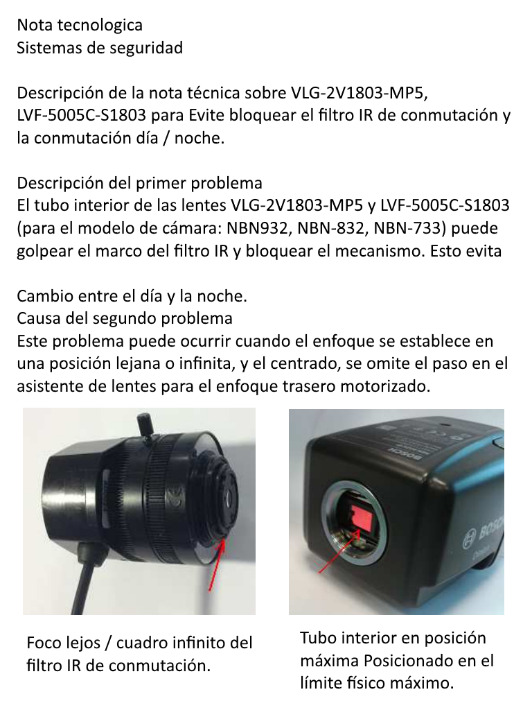 BOSCH V_LVF5005CS1803 - Lente profesional de 5 MP / Varifocal de 1.8 a 3 mm - Image 3