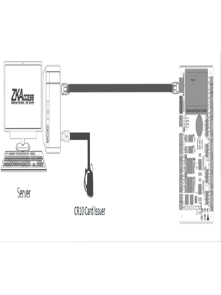 ZKTECO CR10MF - Enrolador de Tarjetas Mifare 13.56 Mhz/ USB - Image 3