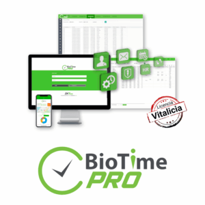 ZKTECO BIOTIMEPROPRIME - Licencia de Asistencia Vitalicia / Versión WEB / Para 75 Terminales Centralizadas / 8000 Empleados / 1 Punto para App / 7 Multicompañías