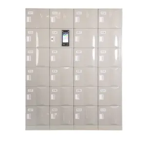ZKTECO LOCKERPADG4PRO23 - Solución para lockers inteligentes con reconocimiento facial / 50,000 usuarios / Capacidad para 23 lockers