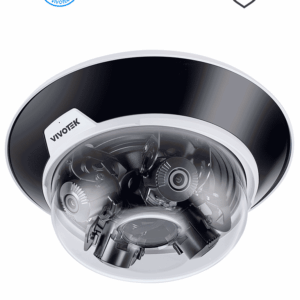 VIVOTEK MA9322-EHTV-V2 - Camara IP Domo Exterior 20 Megapixeles, 4 Lentes de 5MP Varifocales 3.2-7.7mm, Iluminadores IR 30 Mts, WDR Pro, Visión SNV, Microfono Integrado, IP66, IK10, NEMA 4X, NDAA