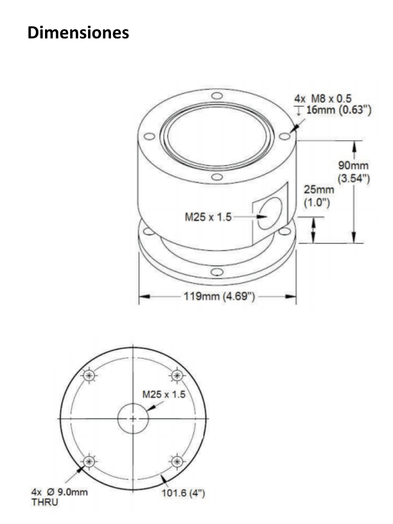 BOSCH V_MICDCAHW - Adaptador / Montura DCA para CAMRAS MIC color blanco - Image 4