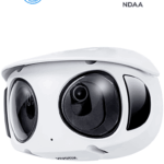 VIVOTEK MS9390-EHV-v2 - Cámara IP Panorámica Exterior 8 MP (4K) de 180°, con IR 20m, WDR Pro, Visión SNV, además micrófono integrado, Smart Motion, Trend Micro, Smart Stream III, y protección IP66/IK10, ONVIF, Deep Search