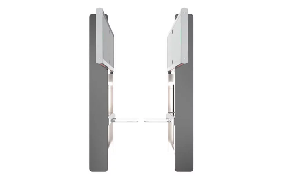 ZKTECO MST150 PRO - Barrera Peatonal Abatible tipo Swing / 2 Chasis Acero SUS304/ Detector de Metales Integrado/ 15 Zonas/ 30 personas x minuto / 8 pares de sensores infrarrojos / Anti-Tailgating / Servo Motores / Apertura configurable 1s a 5s - Image 3
