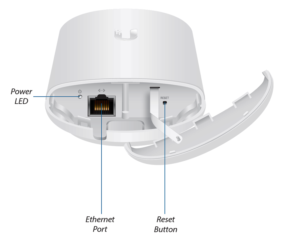 UBIQUITI NANOSTATION AC LOCO5AC- Radio con Antena Integrada AirMax AC 5.8GHz para uso en exteriores, con tecnología MIMO. Cuenta con una antena panel de 13dBi y una potencia de transmisión de 25dBm. No incluye adaptador PoE. - Image 3