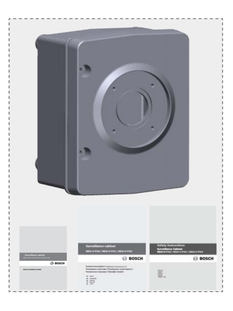 BOSCH V_NDAUPA0 - Carcasa de montaje / Sin transformador / Para exterior - Image 7