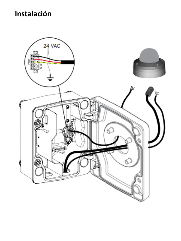 BOSCH V_NDAUPA1 - Armario de vigilancia 120 VAC / Salida 24 VAC / Compatible con AUTODOME 5000 - Image 2