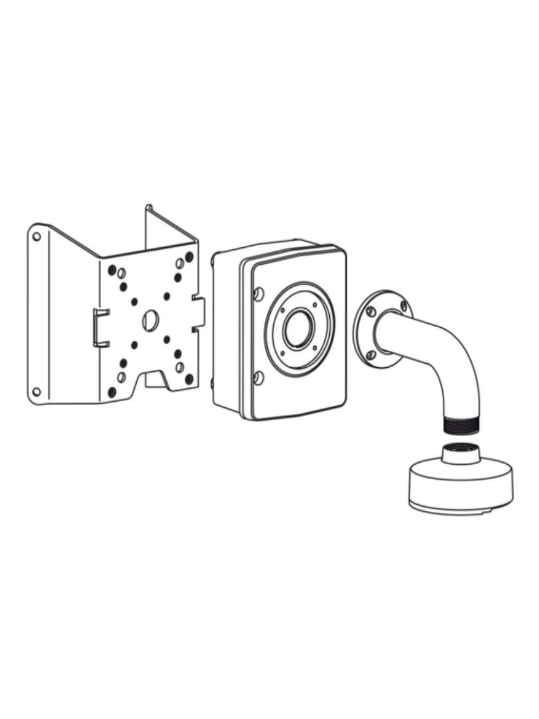 BOSCH V_NDAUPMAL - Adaptador de montaje en poste - Image 2