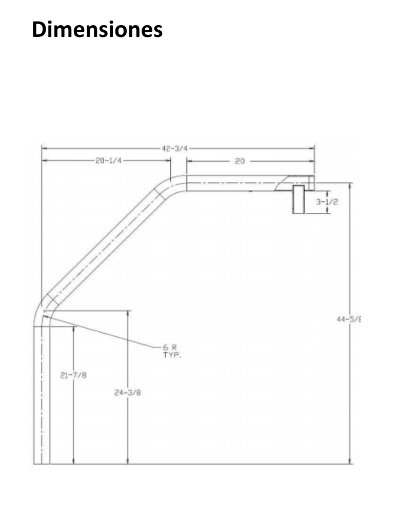 BOSCH V_NDAURMT - Soporte parapeto colgante / Compatible PTZ - Image 5