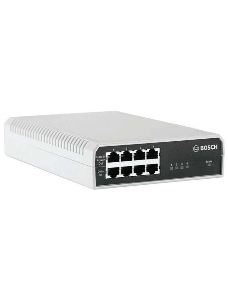 BOSCH V_NPD5004POE - Inyector PoE / 4 Puertos / 15.4 Watts Por puerto / IEEE 802.3af - Image 3