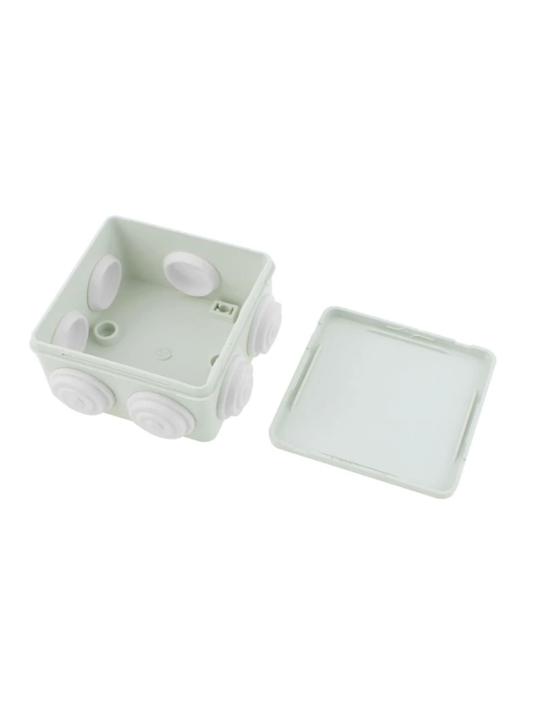 SAXXON PB085 - Caja de conexiones con 7 entradas / PVC libre de halógenos / Compatible con cámaras Bullet / Domo / Dimensiones 85 x 85 x 50 mm (Ancho x Alto x Fondo) / IP55 - Image 3