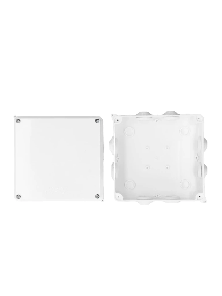 SAXXON PB150 - Caja de conexiones con 8 entradas / PVC libre de halógenos / Compatible con cámaras Bullet / Domo / Dimensiones 150 x 150 x 70 mm (Ancho x Alto x Fondo) / IP55 - Image 3