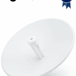 UBIQUITI POWERBEAM AC PBE-5AC-500 -Radio Airmax AC 5.8GHz para exteriores con tecnología MIMO, incluye antena de 27 dBi con radomo para un rendimiento hasta de 450 Mbps.