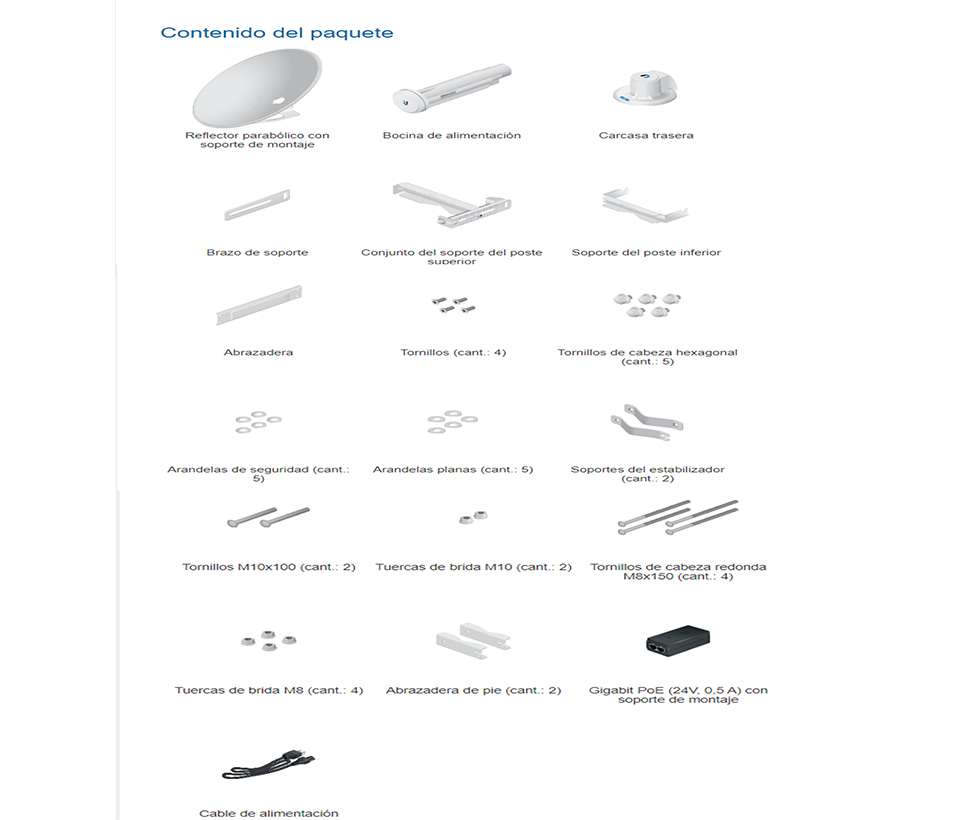 UBIQUITI POWERBEAM AC PBE-5AC-620 - Radio Airmax AC 5.8GHz para exteriores con antena integrada de 29 dBi, tecnología MIMO y rendimiento de hasta 450 Mbps. - Image 6