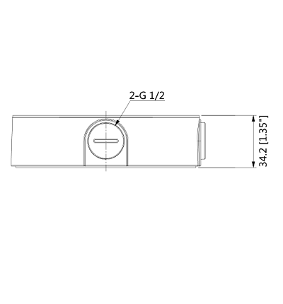 DAHUA PFA137 - Caja de conexiones compatible con series / T3A / HDW8 / HDW7 / H dBW4 / SD22 / D3A / H dBW6 - Image 2