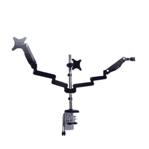 DAHUA BL302G- SOPORTE DE ESCRITORIO PARA MONITORES/ ALUMINIO / 2 MONITORES/ ROTACION DE 360 GRADOS/ CAPACIDAD DE CARGA 9KG/