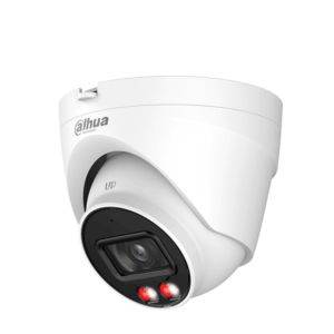 DAHUA DH-IPC-HDW1439V-A-IL Cámara IP Eyeball 4 MP/ Iluminador dual inteligente/ Detección Humana/ IR 30m/ LED 30m/ 2.8 mm/ H.265+/ 94°/ WDR, 3D NR, HLC, BLC/ Micrófono Incorporado/ PoE/ IP67/