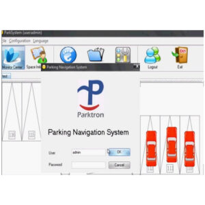 PARKTRON PGSCMS - Software de control para administracion de estacionamientos guiados mediante sensores ULTRASONICOS / Configuracion de cajones
