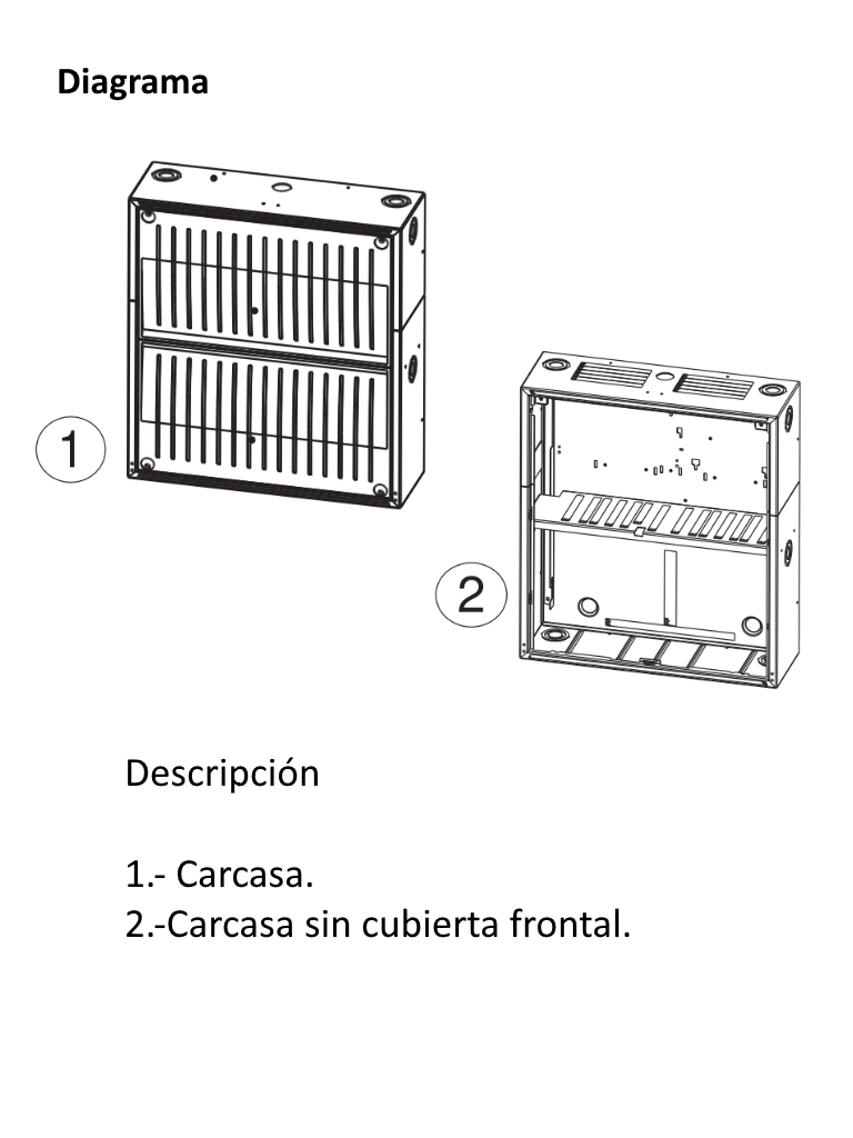 BOSCH F_PSB0004A - Carcasa GRANDE para Fuente de Alimentación / Soporte de Pared / AVENAR - Image 3