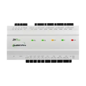 ZKTECO INBIO460PROPLUS - Panel Biométrico de Acceso para 4 Puertas, 100,000 Usuarios, 20,000 Huellas, Lectores RS-485/OSDP, 500,000 Transacciones