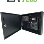 ZKTECO C3100Plus Package B - Panel de control de acceso RFID, 1 puerta, 2 vías, capacidad para 100,000 usuarios y tarjetas, capacidad de código QR, Push SDK