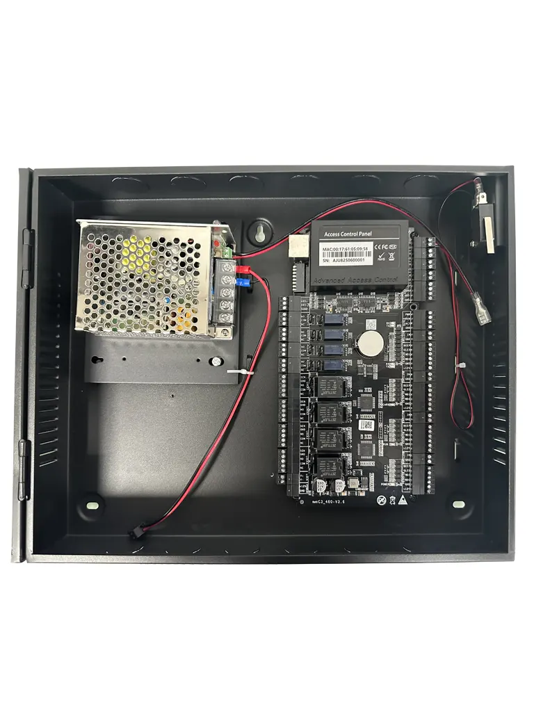 ZKTECO C3400Plus - Panel de control de acceso RFID, 4 puertas, 8 vías, capacidad para 100,000 usuarios y tarjetas, códigos QR dinámicos, Push SDK - Image 4