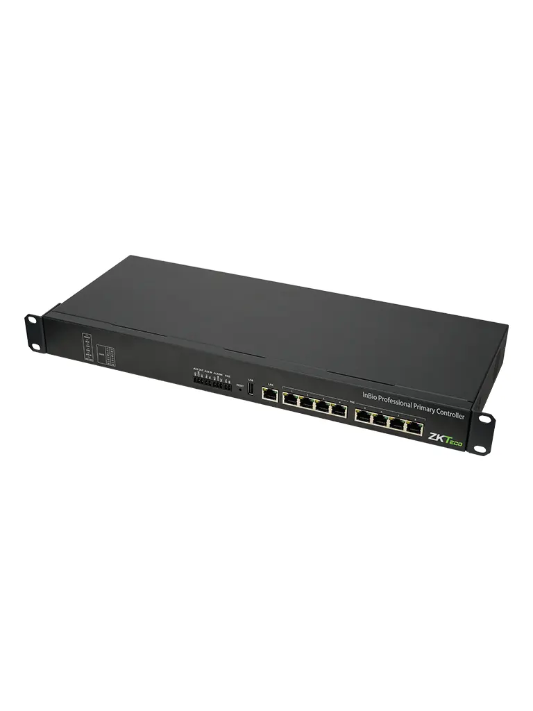 ZKTECO INBIOPC800 - Control de acceso profesional PoE hasta 8 puertas / 4,000 huellas / 40,000 tarjetas RFID / 200,000 eventos / Se requiere modulo DE10 para su funcionamiento ZKT0720026 - Image 2