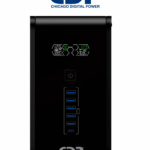 CDP R-Smart2010 - UPS de 2000VA / 1200W con pantalla LCD, 10 terminales de salida: 5 con respaldo y AVR, y 5 con supresión de picos.