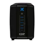 CDP R-UPR508 - UPS Interactivo de 500 VA y 250W, con 8 terminales de salida (4 con respaldo), auto reseteo, incluye batería de 12V 4.5AH, y es libre de mantenimiento.