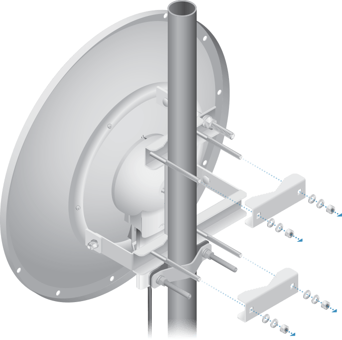 UBIQUITI ROCKETDISH RD5G30- Antena direccional para punto de acceso, 5GHz, ganancia de 30dBi, MIMO. - Image 2
