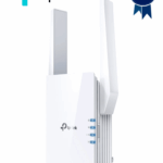 TP-LINK - RE705X / Extensor de Rango Wi-Fi 6 AX3000 / Hasta 2400Mbps / Cubre hasta 140 Metros Cuadrados y 30 Dispositivos / Compatibles EasyMesh