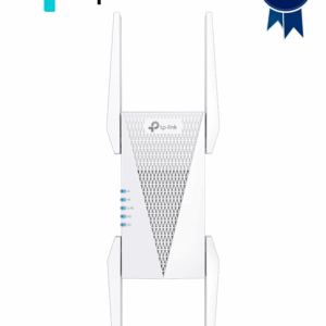 TP-LINK RE815XE - Repetidor WiFi 6E Mesh , Tribanda con frecuencia de 6GHz y velocidades de 5.4Gbps , Ancho de banda de canal de 160MHz , Roaming inteligente , OneMesh , APP TP-LINK Theter.