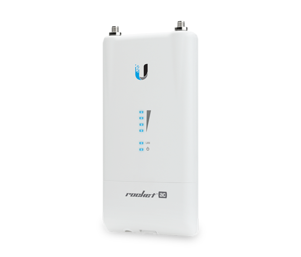 UBIQUITI ROCKET R5AC-LITE - Radio conectorizado Airmax AC 5GHz para exterior, con tecnología MIMO y 2 conectores RP-SMA. Potencia de transmisión de 27 dBm y rendimiento de hasta 500 Mbps. - Image 2