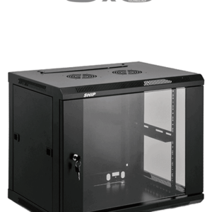 SAXXON SA661201 - Gabinete de pared de 12 UR, fijo, capacidad de carga de 60 Kg. Dimensiones: 60x60x63.5 cm.