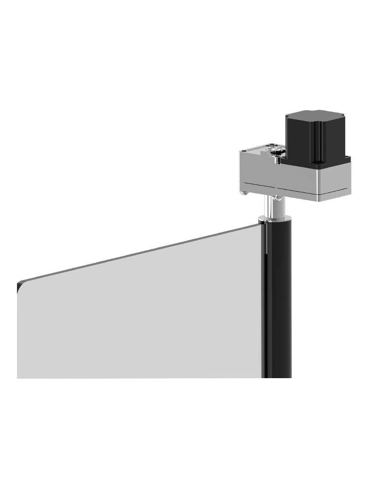 ZKTECO SATURNS1000 - Barrera Peatonal Tipo Swing Bidireccional / Equipada con un motor DC brushless / Hasta 3 millones de ciclos / Acero SPCC laminado en frío / Vidrio templado 2.5D - Image 4