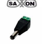 SAXXON PSUBR12B - Bolsa de 10 conectores macho / Para fuente de poder / Bloque para atornillar positivo y negativo